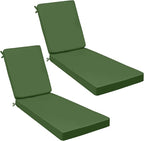 AAAAAcessories Outdoor Chaise Lounge Cushions, Waterproof Patio Furniture by AAAAAcessories