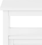 SIMPLIHOME Warm Shaker Solid Wood 20 inch Wide Transitional-Style End Tables in - Image 4
