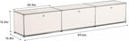 Modern Storage Cabinet Sideboard Versatile Free-Standing Organizer Cabinets - Image 3