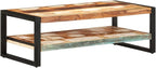 Coffee Table 47.2"x23.6"x15.7" Solid Reclaimed Wood, Side Table, Center Table - Image 8