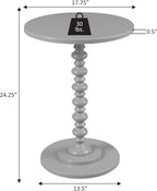 Convenience Concepts Palm Beach Spindle Table 17.75" - Image 6