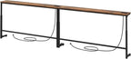 Kitstorack 94.5" Extra Long Behind Couch Table, Adjustable Height Narrow by Kitstorack