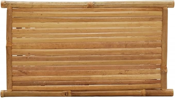 Bamboo Fiber Coffee Table with Storage Shelf, Eco-Friendly Modern Square Design - Image 7