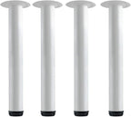 QLLY 16 Inch Adjustable Metal Coffee Table Legs, Heavy Duty Round Furniture Legs by QLLY