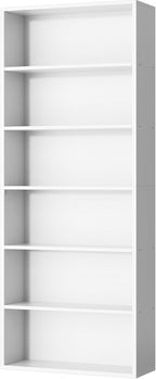 Shintenchi Bookshelf, 6-Tier Open Bookcase and Bookshelves, 6 Shelf Display by Shintenchi%7CFurnitureMadeforRealLife