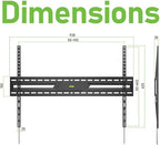 Ultra Slim Flush TV Wall Mount Bracket - Image 4