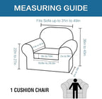 H.VERSAILTEX Rich Velvet Stretch 2 Piece Chair Cover Chair Slipcover Sofa Cover - Image 2
