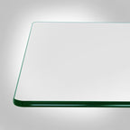 Dulles Glass 24 inch Square Glass Table Top - Image 5