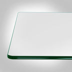 Dulles Glass 36 inch Square Glass Table Top - Image 5
