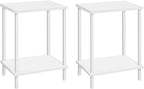 HOOBRO End Tables Set of 2, Small Side Table, Nightstand by HOOBRO
