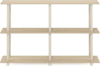 Furinno Turn-N-Tube No Tools 3-Tier Rectangle Side Display Rack, Bauhaus - Image 7