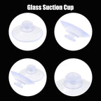 10 Pack Glass Table Suction Cups - 20mm Rubber Suckers - Image 3
