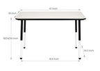 Amazon Basics Adjustable Height Rectangular Classroom Activity Table, Writing - Image 3