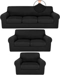 HunnmingRe Sofa Covers for 3 Cushion Couch Stretch Sofa and Loveseat Covers Set by HunnmingRe