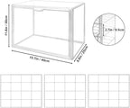 BOHOIDEE 4 Tiers Clear Acrylic Display Case - Image 3