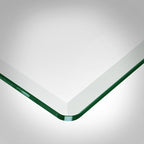 Dulles Glass 60 inch Square Glass Table Top - Image 6