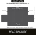 Sofa Shield Couch Slip Covers for Dogs, Reversible Furniture Protector - Image 6