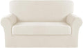 Turquoize Stretch Sofa Slipcover 2 Pieces Sofa Cover Couch Cover by Turquoize