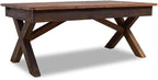 Rustic Farmhouse Coffee Table, Reclaimed Wood Accent Tables, Unique Rectangular by Unknown