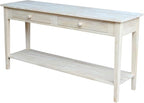 IC International Concepts Spencer Server Extended Length Console Table by InternationalConcepts