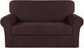 Turquoize Stretch Sofa Slipcover 2 Pieces Sofa Cover Couch Cover by Turquoize