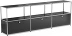 Modern Storage Cabinet Versatile Free-Standing Organizer - Image 4