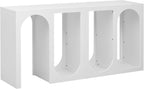Bookshelf, Modular Storage Shelves Entryway Console Table Organizer - Image 5