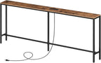 MAHANCRIS 70.9 Skinny Console Table by MAHANCRIS