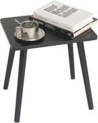 AWASEN Side Table, Small Black End Table by AWASEN