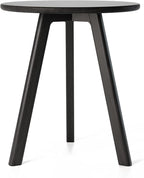Round End Table Side Table 100% Solid Wood Occasional Table Minimal by RAICO