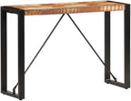 Console Table 43.3"x13.8"x29.9" Solid Reclaimed Wood, End Tables, Accent Tables - Image 9