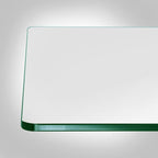 Dulles Glass 24 inch Square Glass Table Top - Image 5