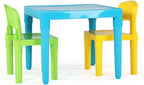Humble Crew Kids Plastic Table and Chair Set, Toddler Activity Table by HumbleCrew