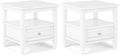 SIMPLIHOME Warm Shaker Solid Wood 20 inch Wide Transitional-Style End Tables in by SimpliHome
