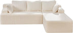 Hobestluk Modular Sectional Sofa Couches L-Shape Couch 3 Seat Modular Sofa - Image 8