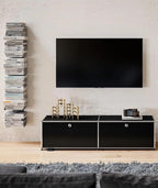 Modern Storage Cabinet Sideboard Versatile Free-Standing Organizer Cabinets - Image 4