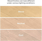 Plank+Beam Solid Wood Console Table, 36 Inch, Sofa Table, Narrow Entryway Table - Image 7