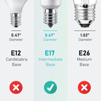 Maelsrlg E17 LED Bulb 6W, Intermediate Base Spotlight Bulb, Daylight White 5000K - Image 2