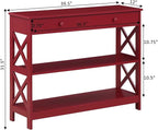 Convenience Concepts Oxford 1 Drawer Console Table - Image 3