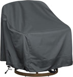 Outdoor Swivel Lounge Chair Cover 1 Pack, Fits to Lawn Patio Chairs, 420D by HI%C2%B7%C2%B7%C2%B7YOURCOVER