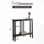 Kings Brand Furniture Narrow Console Table - Image 2