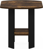 Furinno SIMPLE DESIGN Side Table, 2-Tier Modern End Table - Image 6
