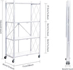 BRIAN & DANY 4-Tier Foldable Storage Shelves - Image 3