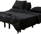 Kingnex 32-34 Split Top King Sheets Sets by Kingnex