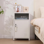ALBAD Compact Metal Nightstand by Albad