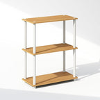 Furinno Turn-N-Tube Book Shelf, 3-Tier Bookshelf, Bookcase by Furinno-FitsYourSpaceFitsYourBudget