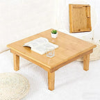 SH-tables Folding Japanese-Style Household Square Bamboo Low Table, Computer by Unknown