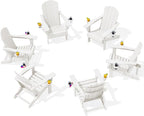 SERWALL Adirondack Chair with Cup Holders by SERWALL