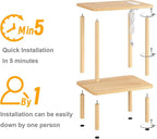 Apicizon 2 Tier End Table, Small Side Table - Image 8