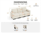 CHIC HOUSE Modular Sectional Sofa - Image 2